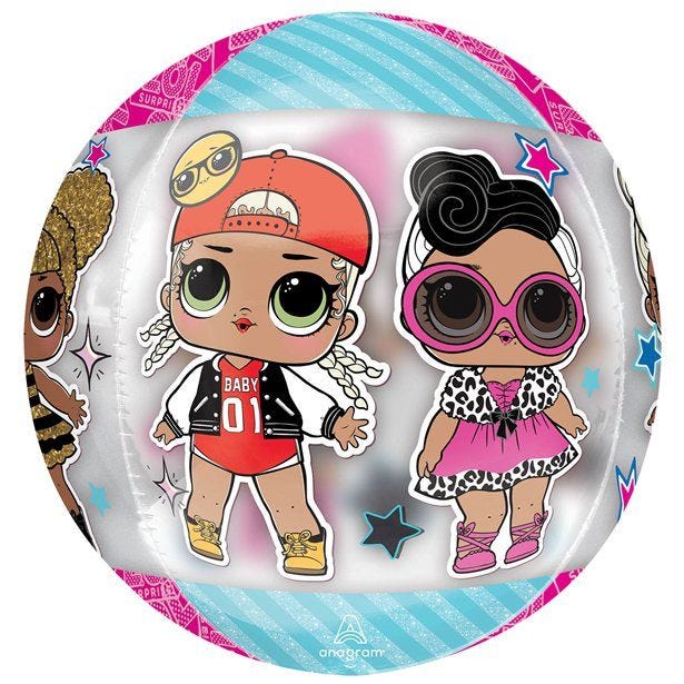 LOL Surprise Glam Diva Orbz Balloon - 15"