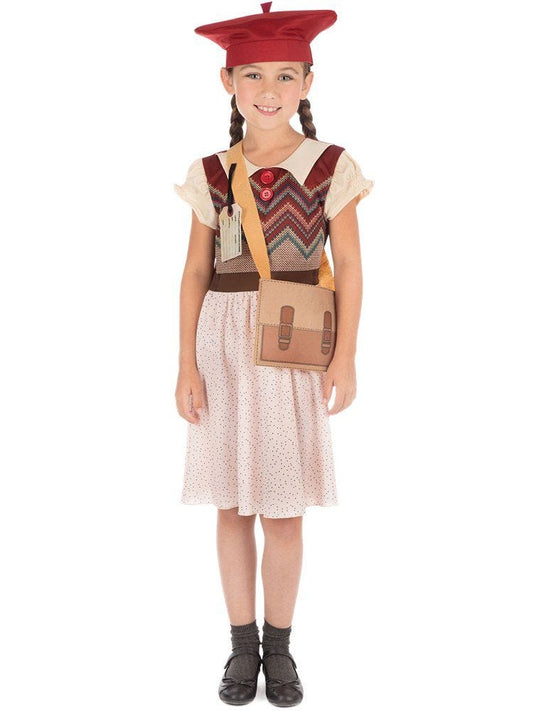 Evacuee Schoolgirl - Child and Teen Costume