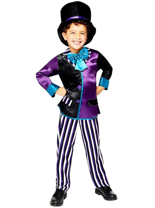Dark Mad Hatter Boy - Child and Teen Costume