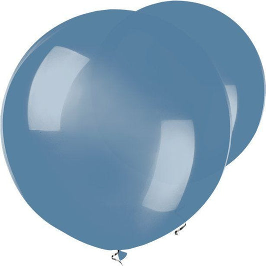 Navy Large Balloons - 36" Latex (10pk)