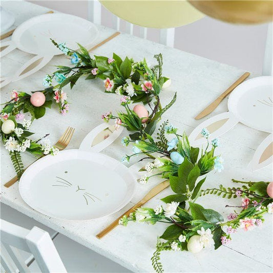 Spring Flowers & Easter Eggs Foliage Garland
