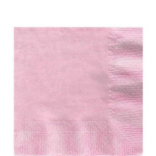 Baby Pink Paper Luncheon Napkins - 33cm (20pk)