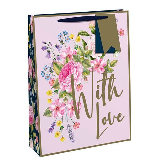 With Love Floral Large Gift Bag